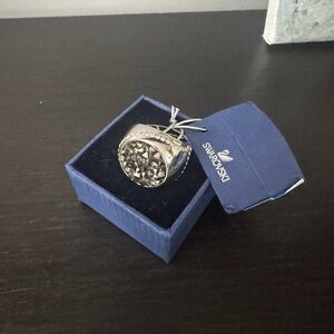 Swarovski Silver Crystal ring